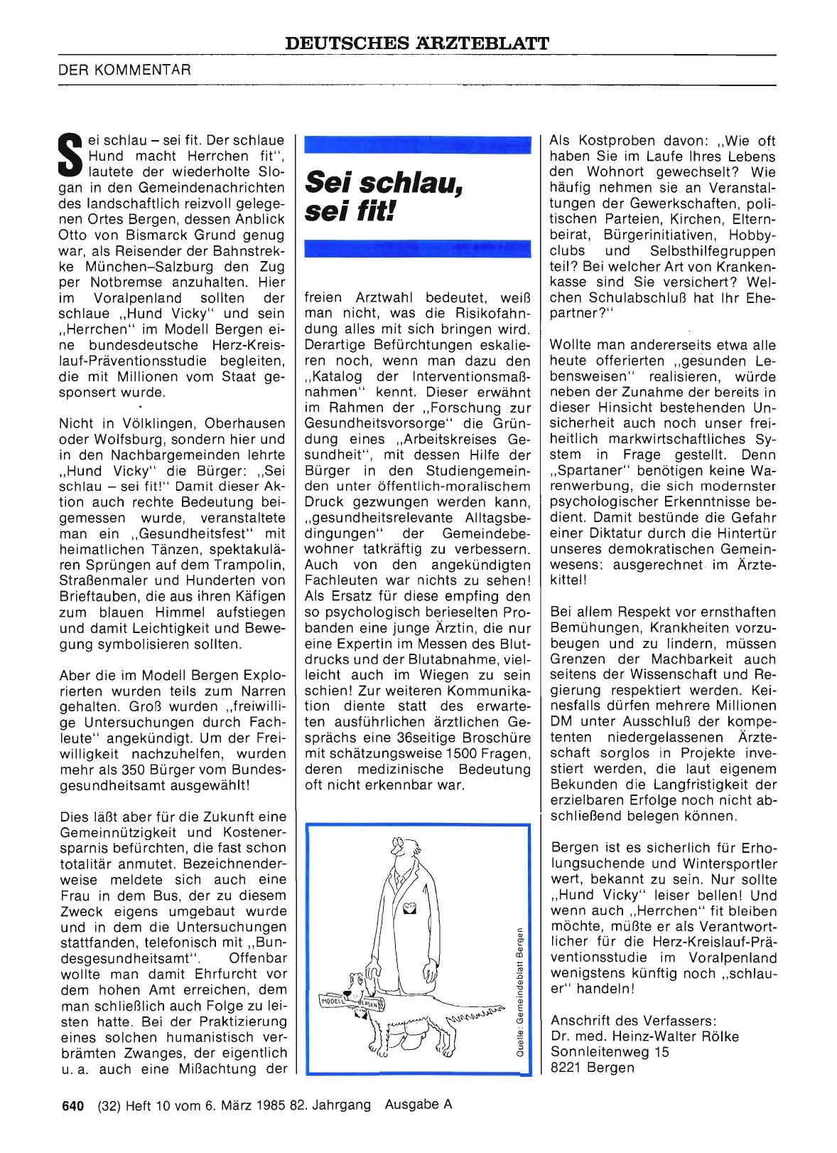 Vorschauseite 1: Sei schlau, sei fit!
