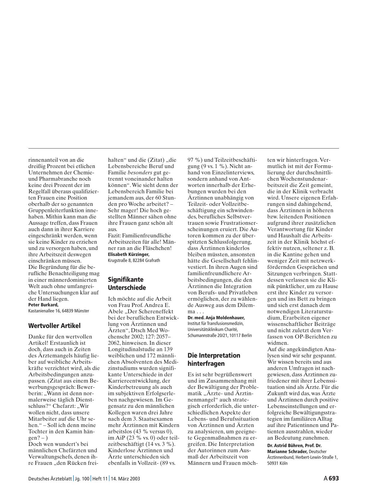 Vorschauseite 1: Berufsverläufe: Die Interpretation hinterfragen