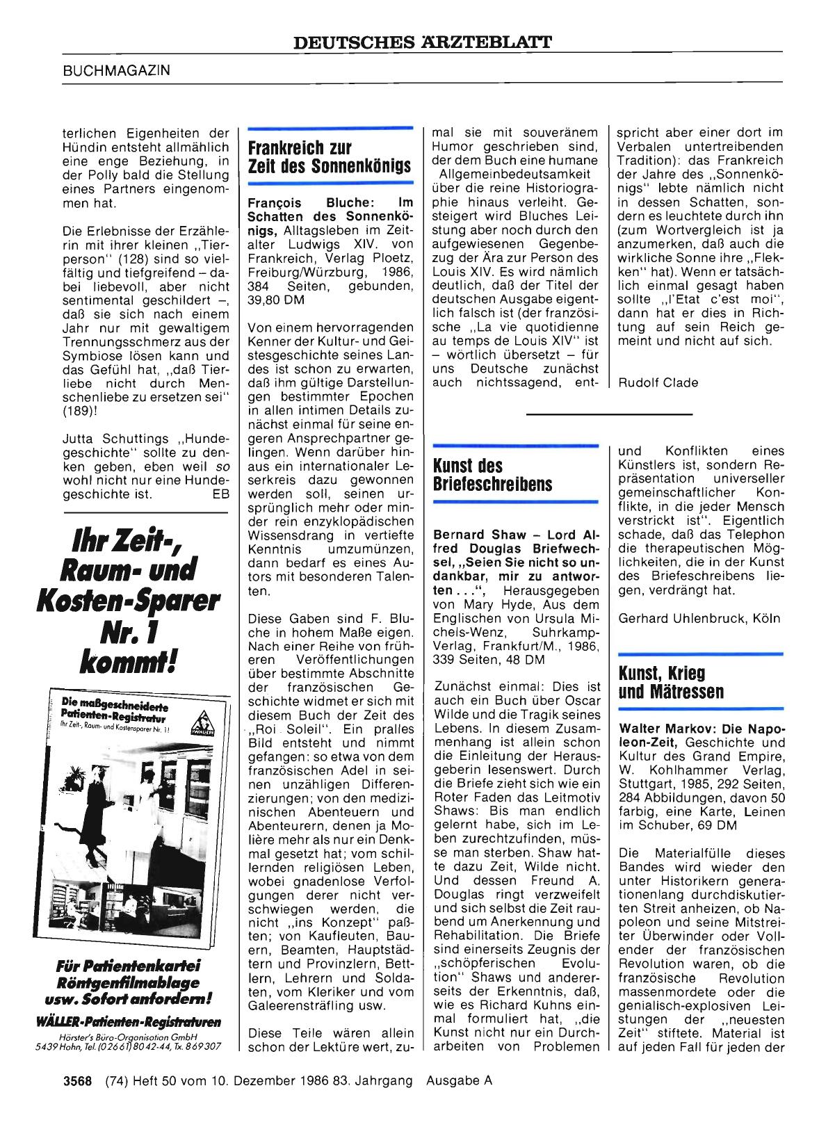 Vorschauseite 1: Kunst, Krieg und Mätressen