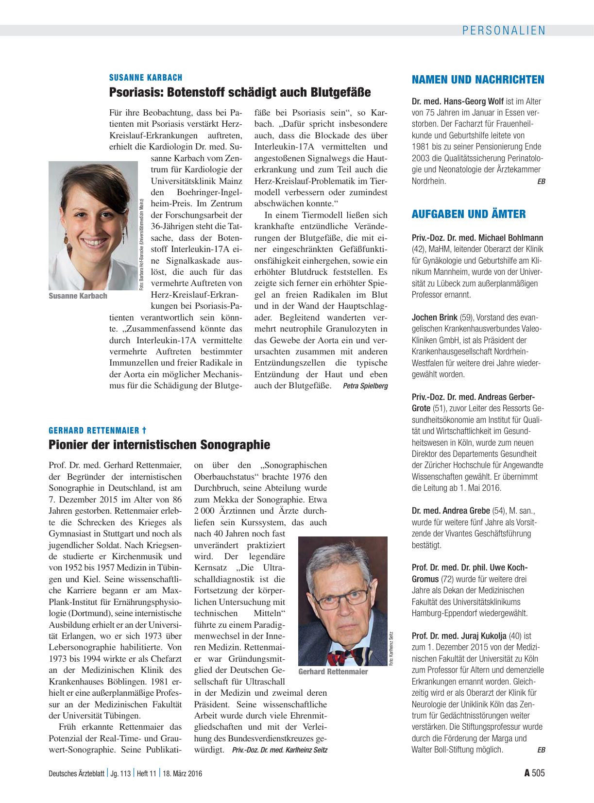 Vorschauseite 1: Aufgaben und Ämter