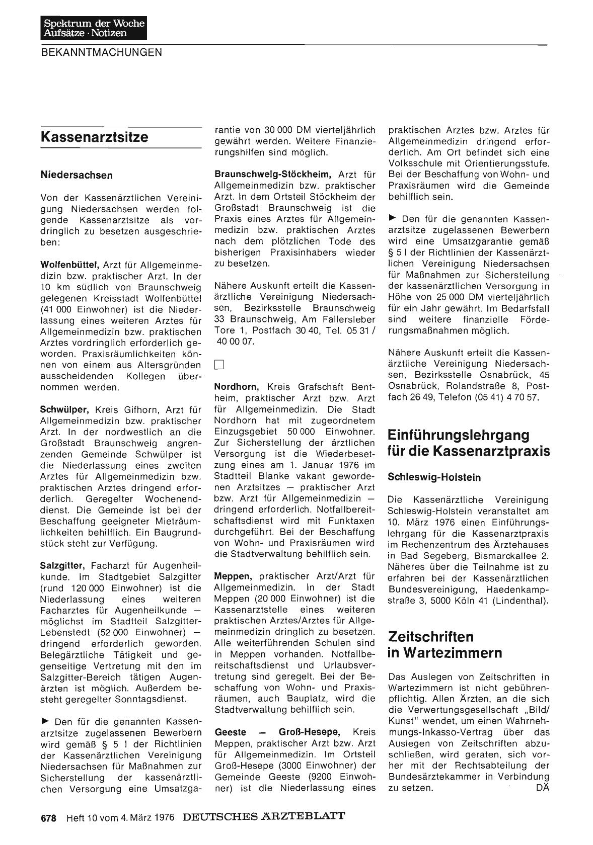 Vorschauseite 1: Einführungslehrgang für die Kassenarztpraxis