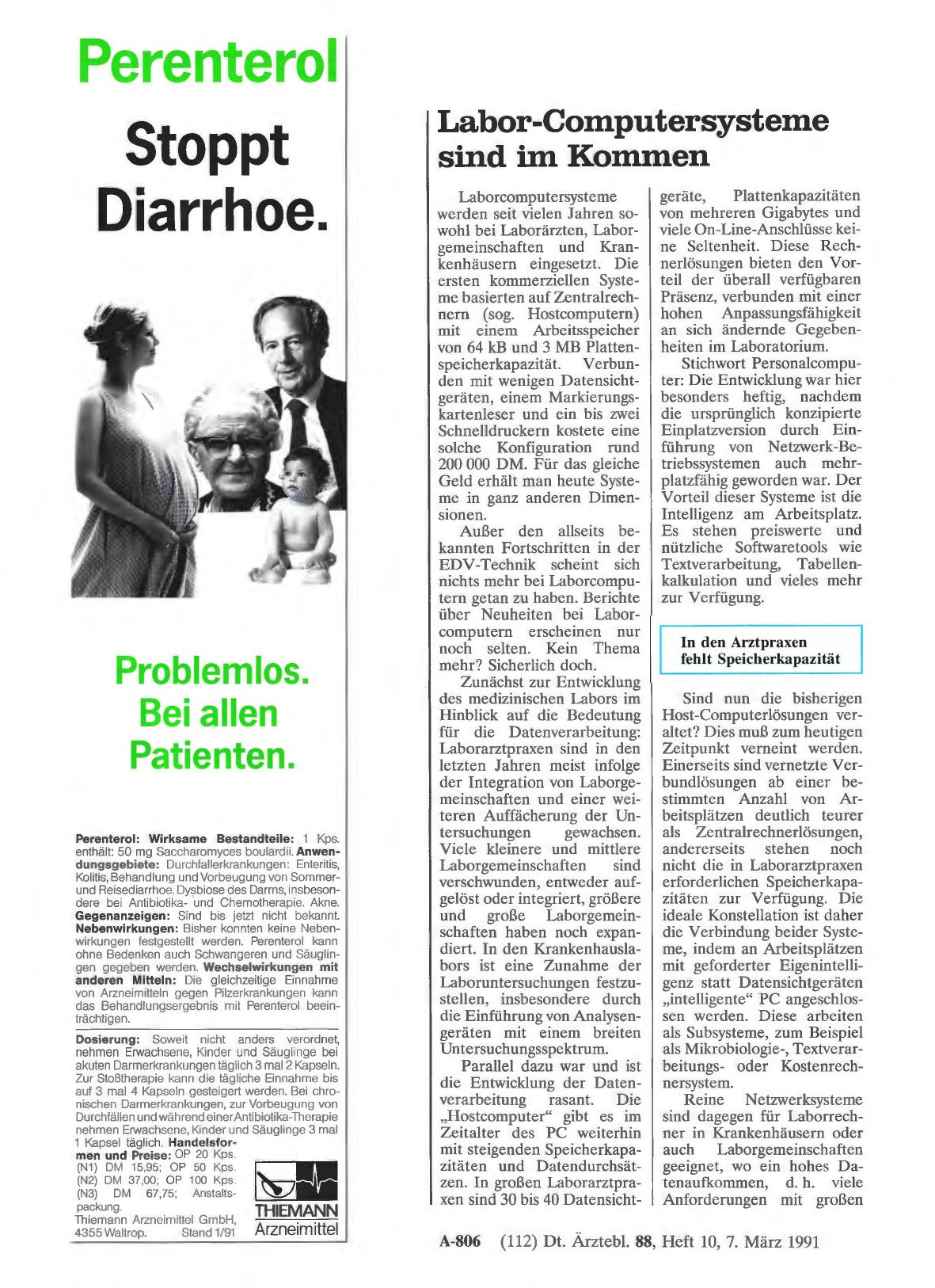 Vorschauseite 1: Labor-Computersysteme sind im Kommen