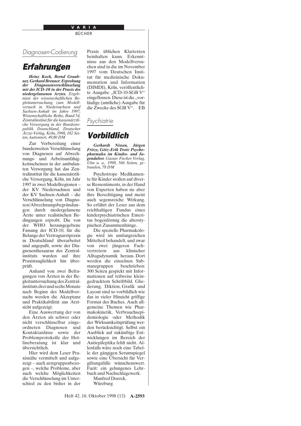 Vorschauseite 1: Psychopharmaka im Kindesund Jugendalter