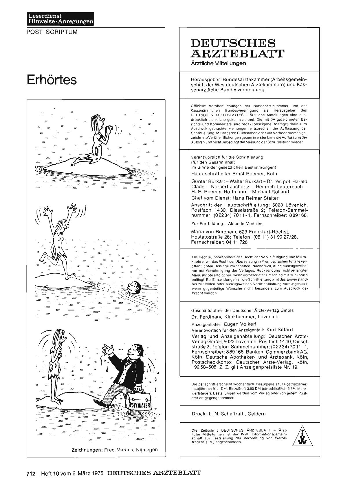Vorschauseite 1: Erhörtes
