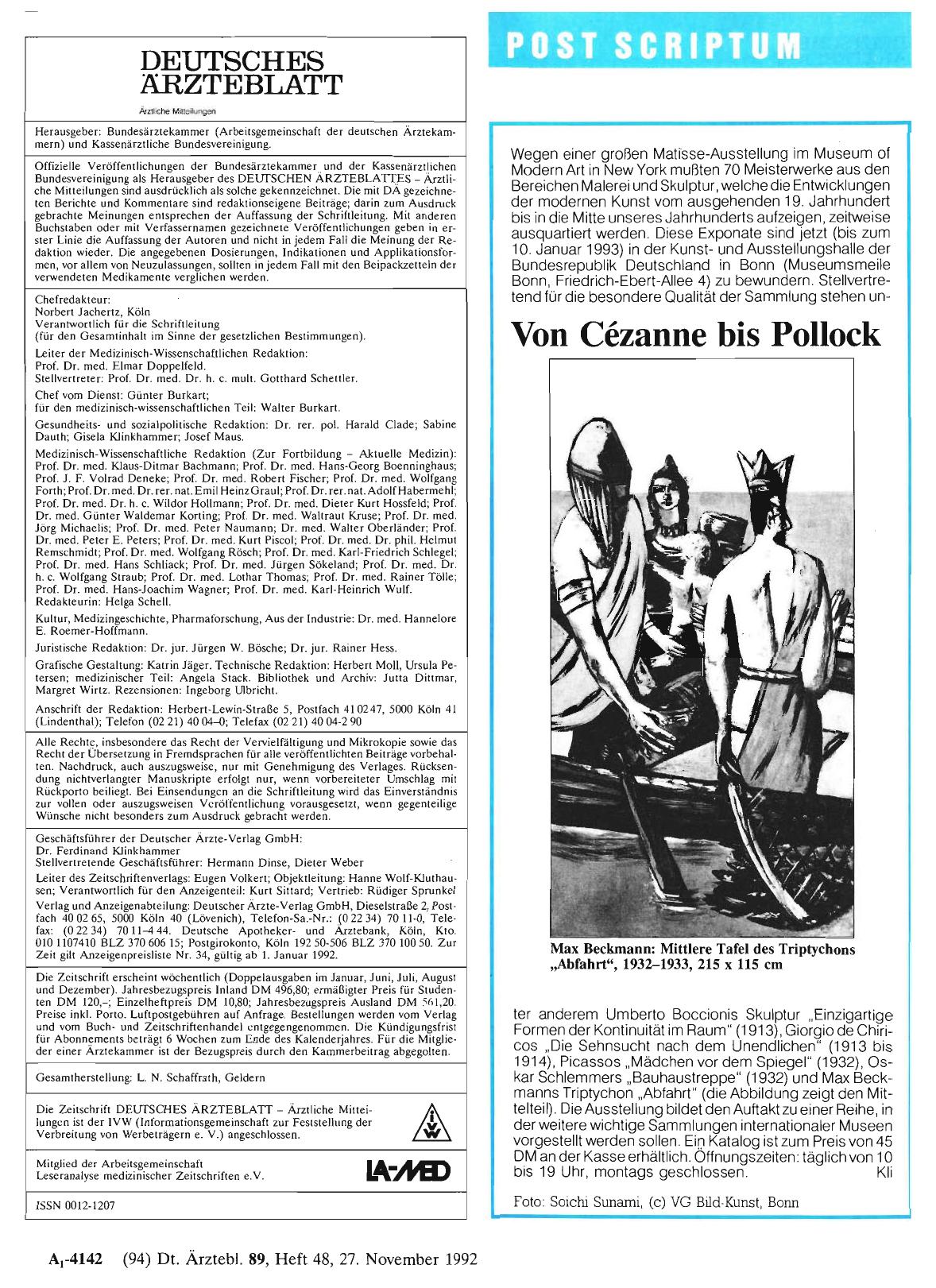 Vorschauseite 1: Von Cézanne bis Pollock
