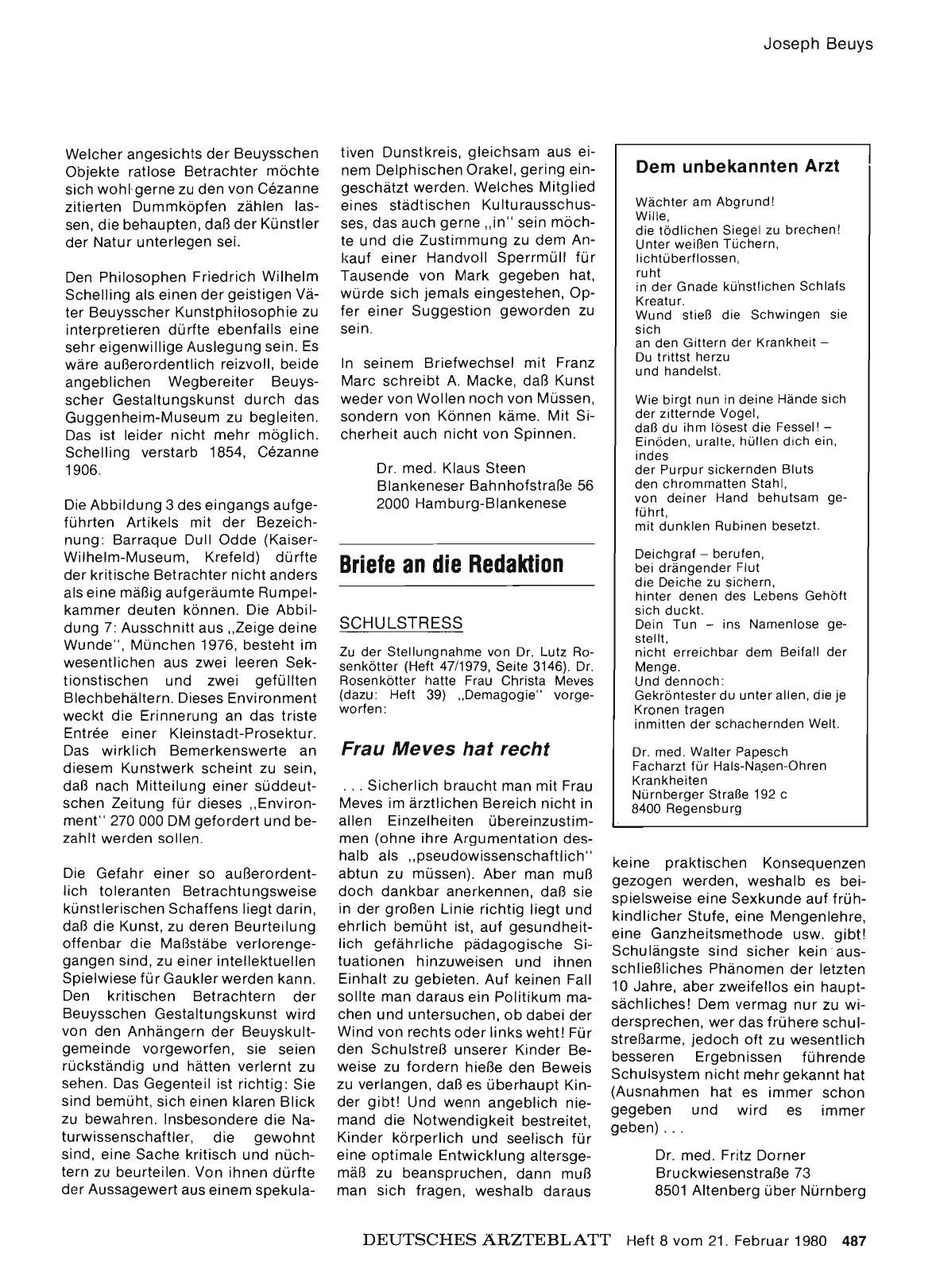 Vorschauseite 1: SCHULSTRESS: Frau Meves hat recht