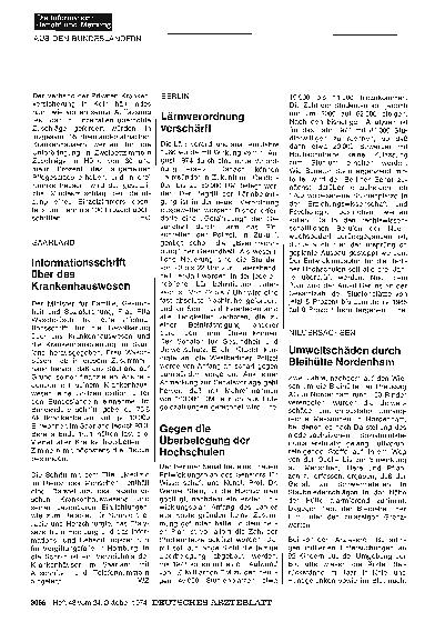 Vorschauseite 1: Berlin: Gegen die Überbelegung der Hochschulen