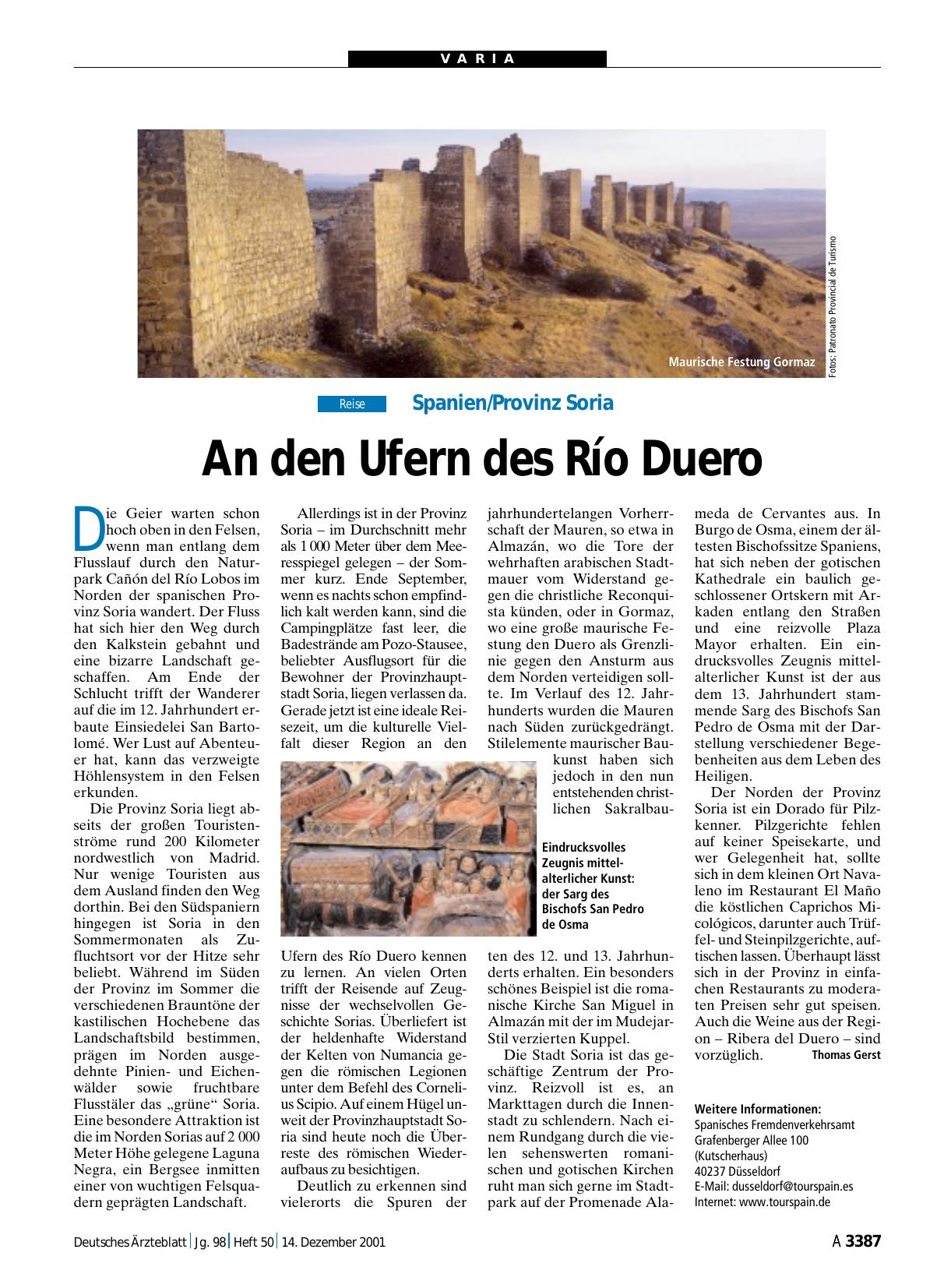 Vorschauseite 1: Spanien/Provinz Soria: An den Ufern des Río Duero