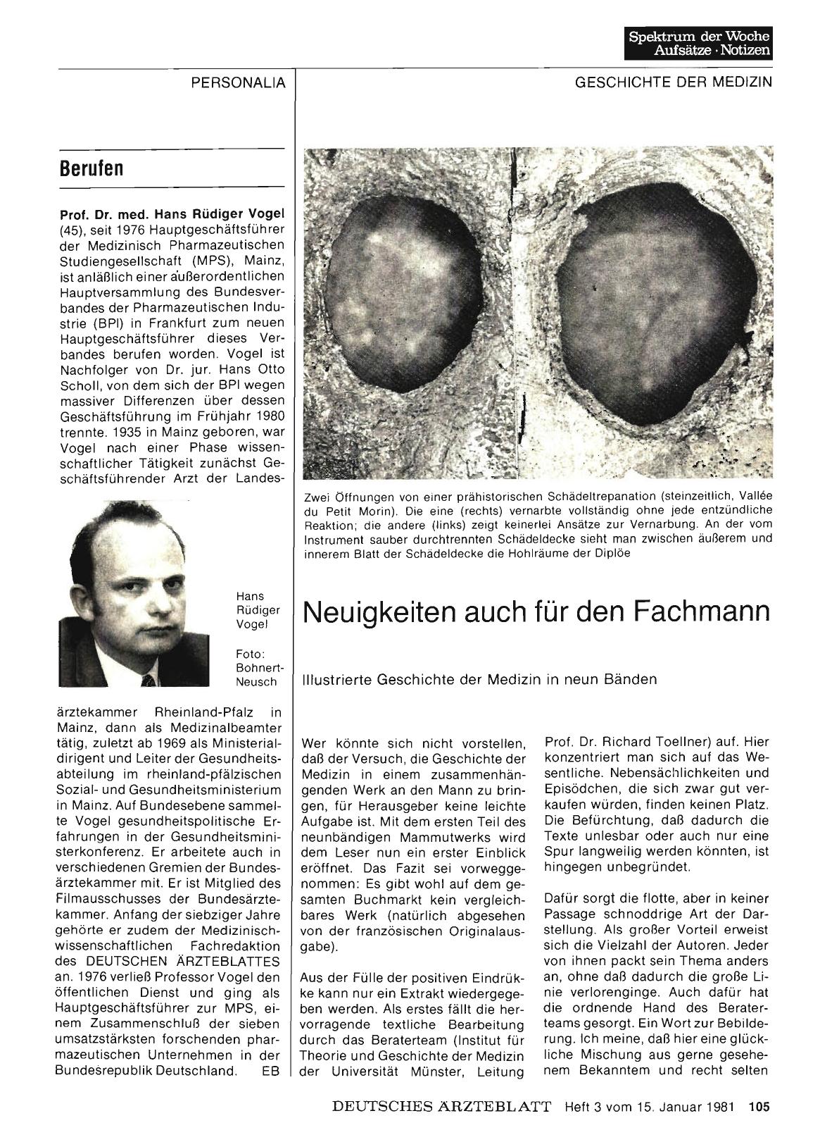 Vorschauseite 1: Neuigkeiten auch für den Fachmann