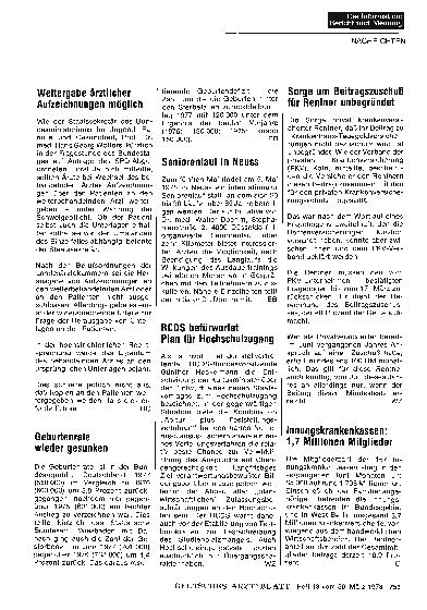 Vorschauseite 1: Seniorenlauf in Neuss
