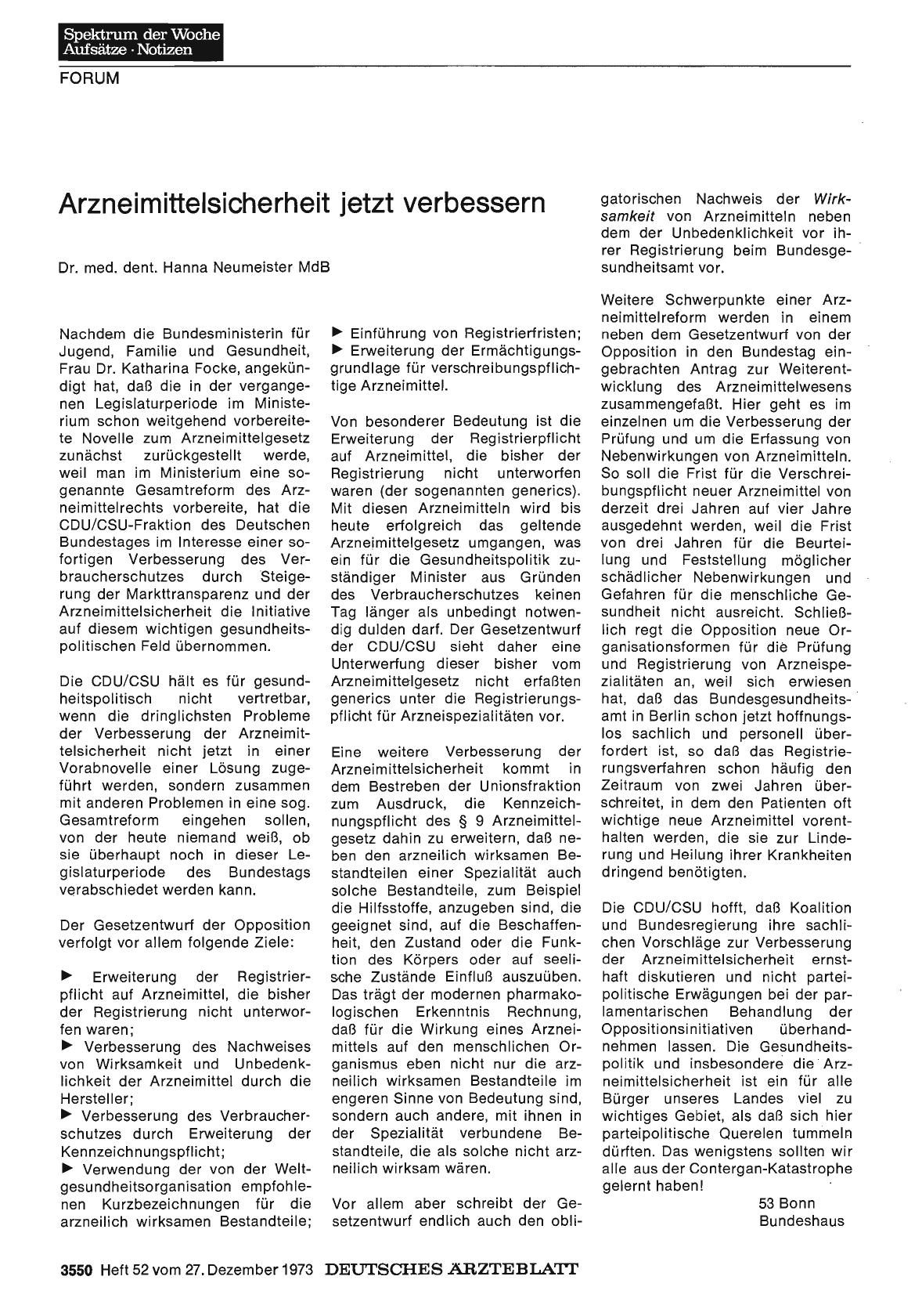 Vorschauseite 1: Arzneimittelsicherheit jetzt verbessern
