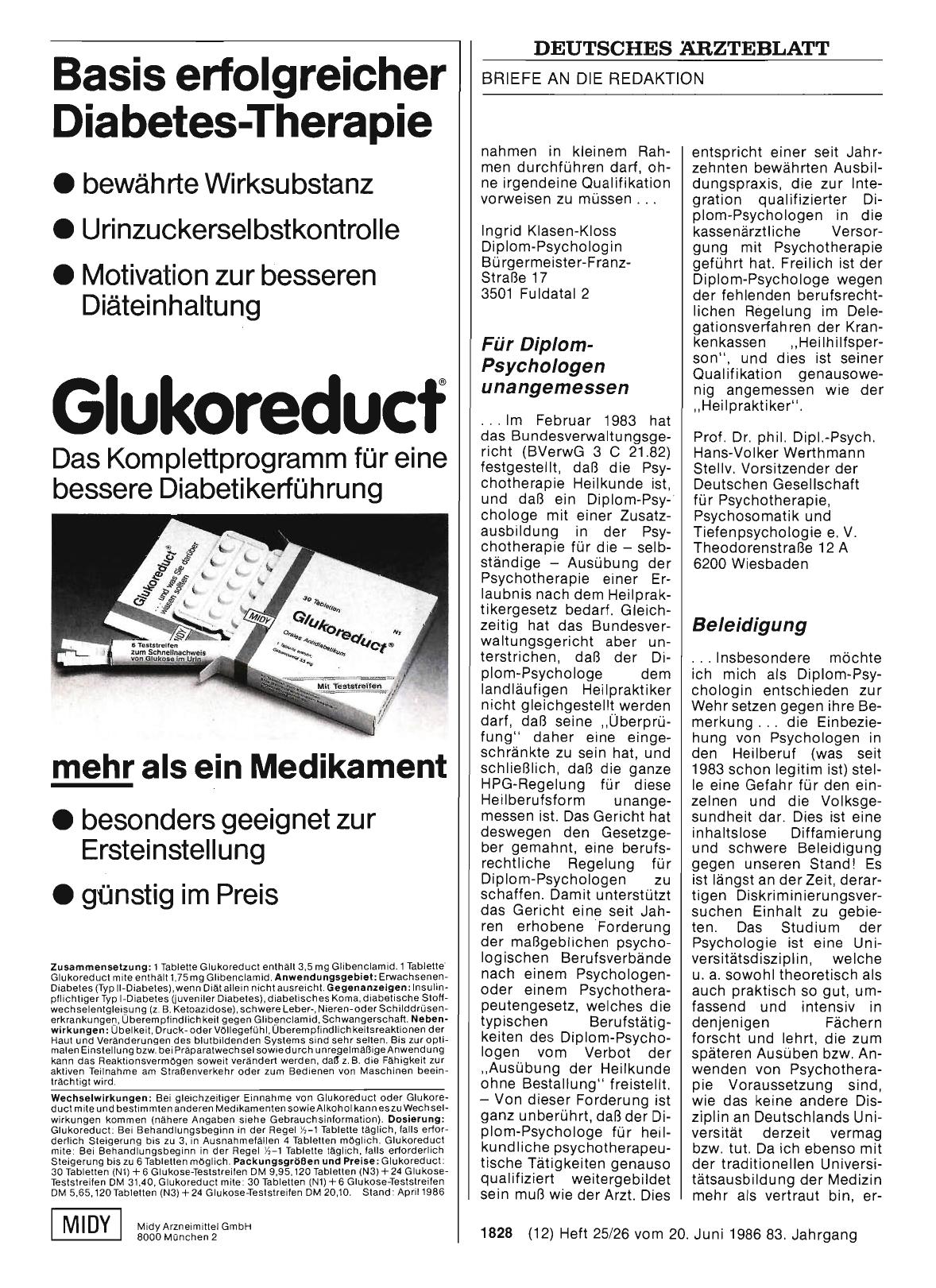 Vorschauseite 1: HEILPRAKTIKER: Für Diplom-Psychologen unangemessen
