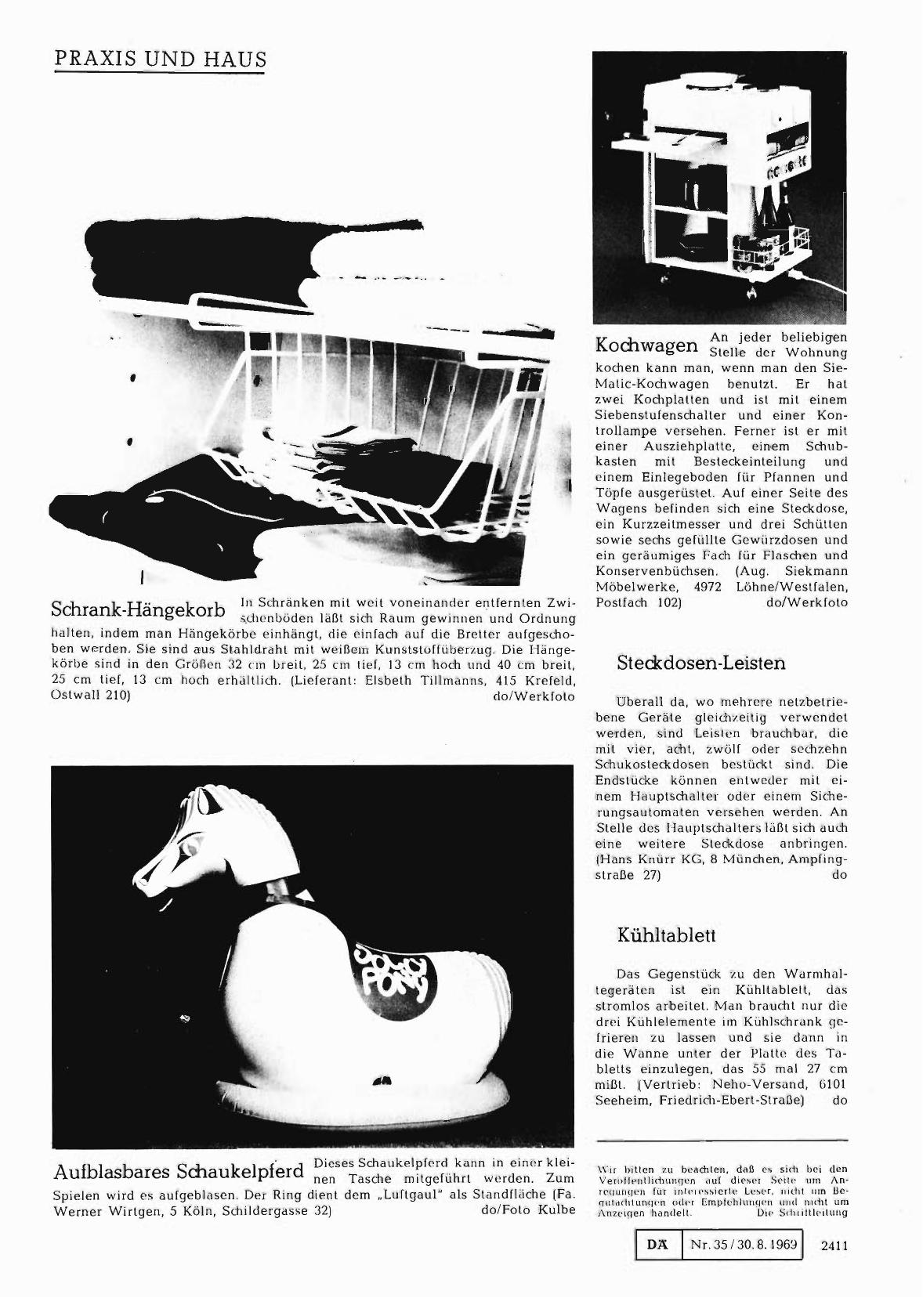 Vorschauseite 1: Kühltablett