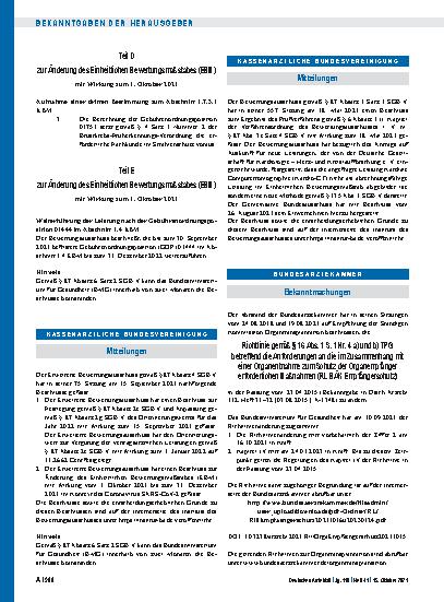 Vorschauseite 1: Mitteilungen