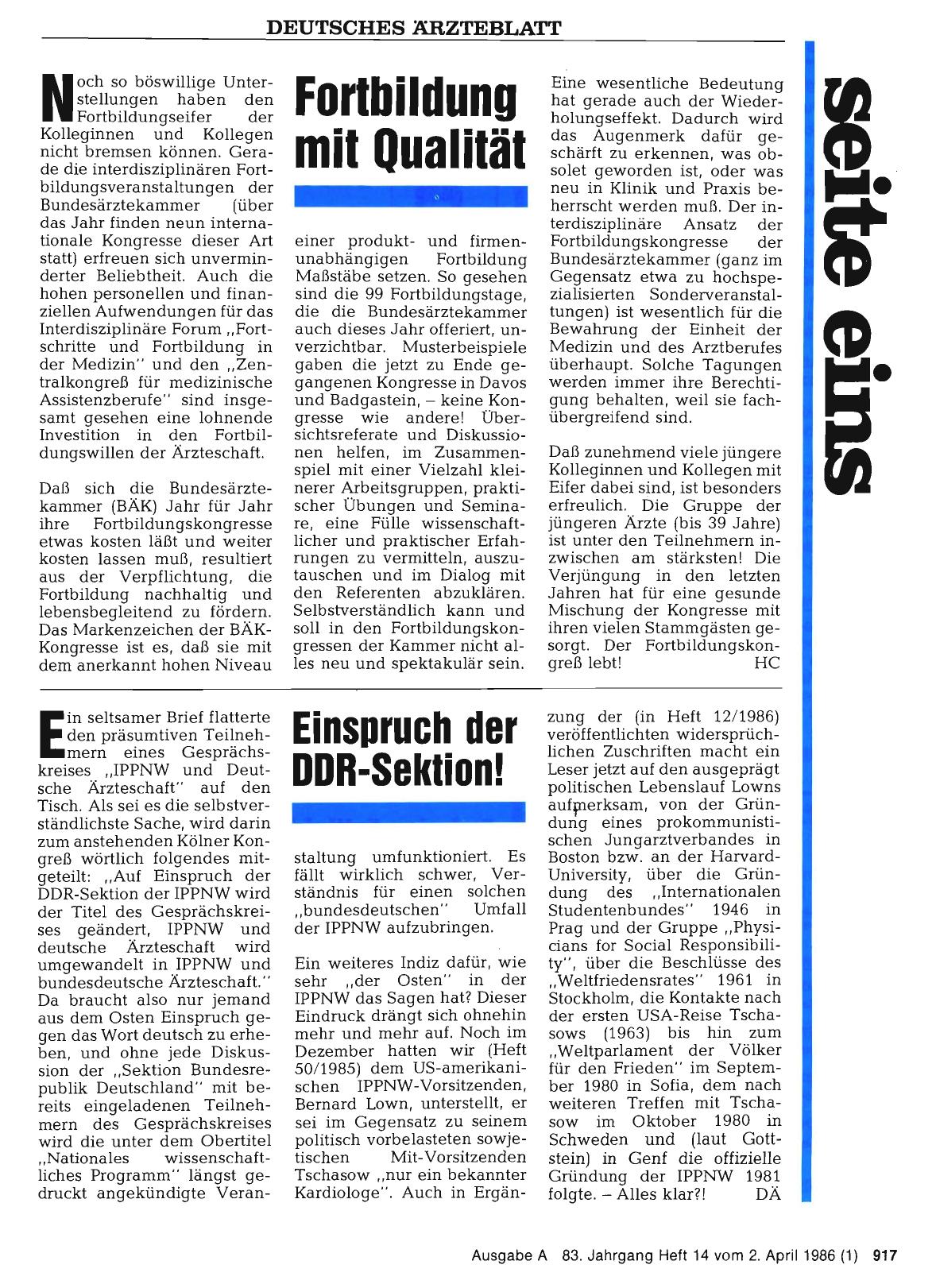 Vorschauseite 1: Fortbildung mit Qualität