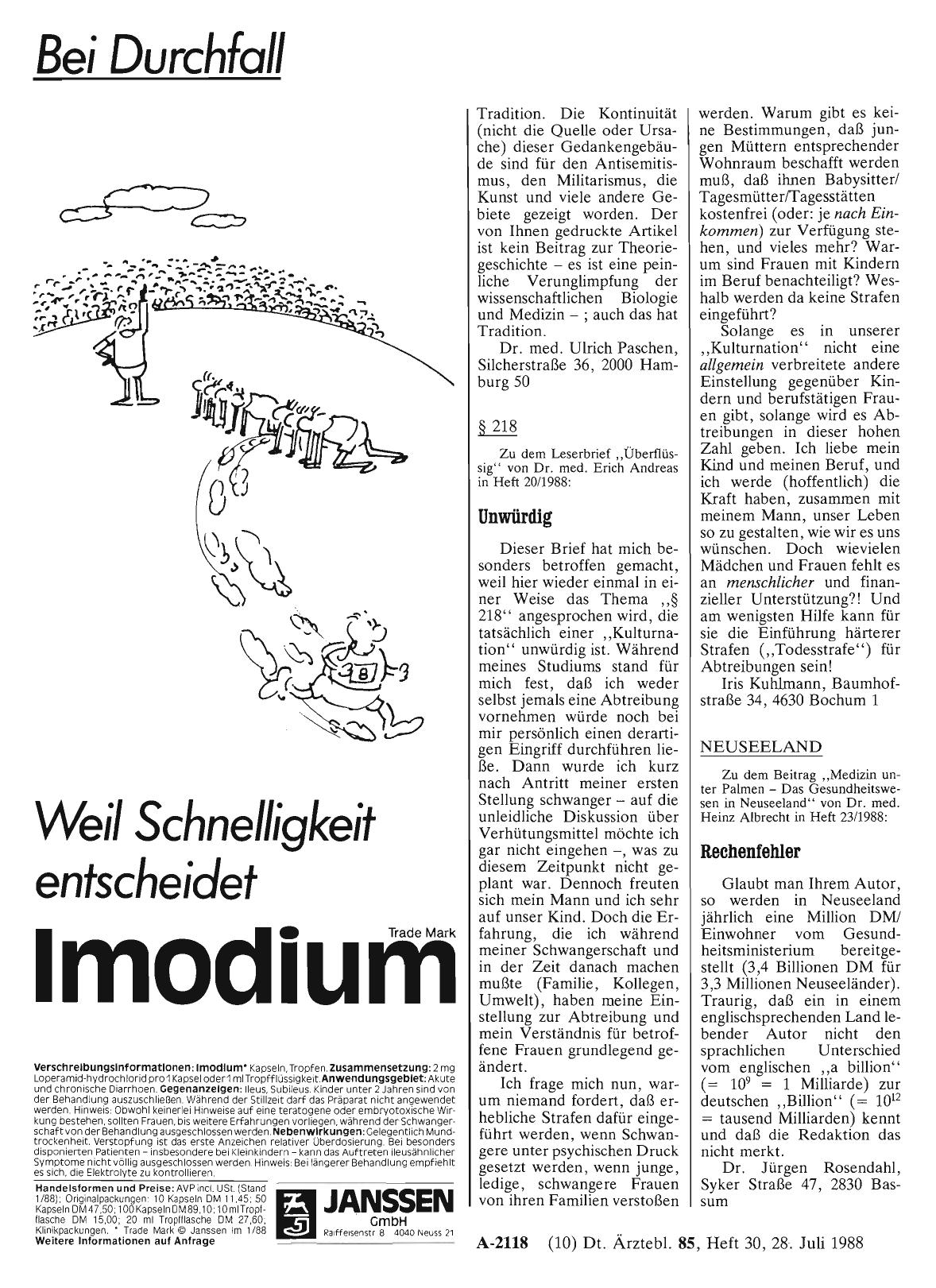 Vorschauseite 1: § 218: Unwürdig