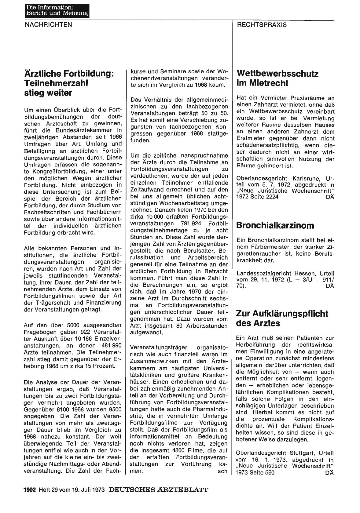 Vorschauseite 1: Zur Aufklärungspflicht des Arztes