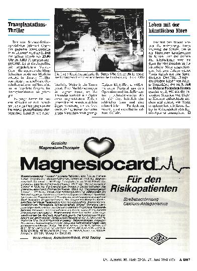Vorschauseite 1: Leben mit der künstlichen Niere
