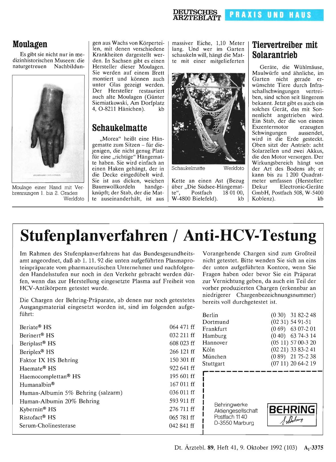 Vorschauseite 1: Moulagen