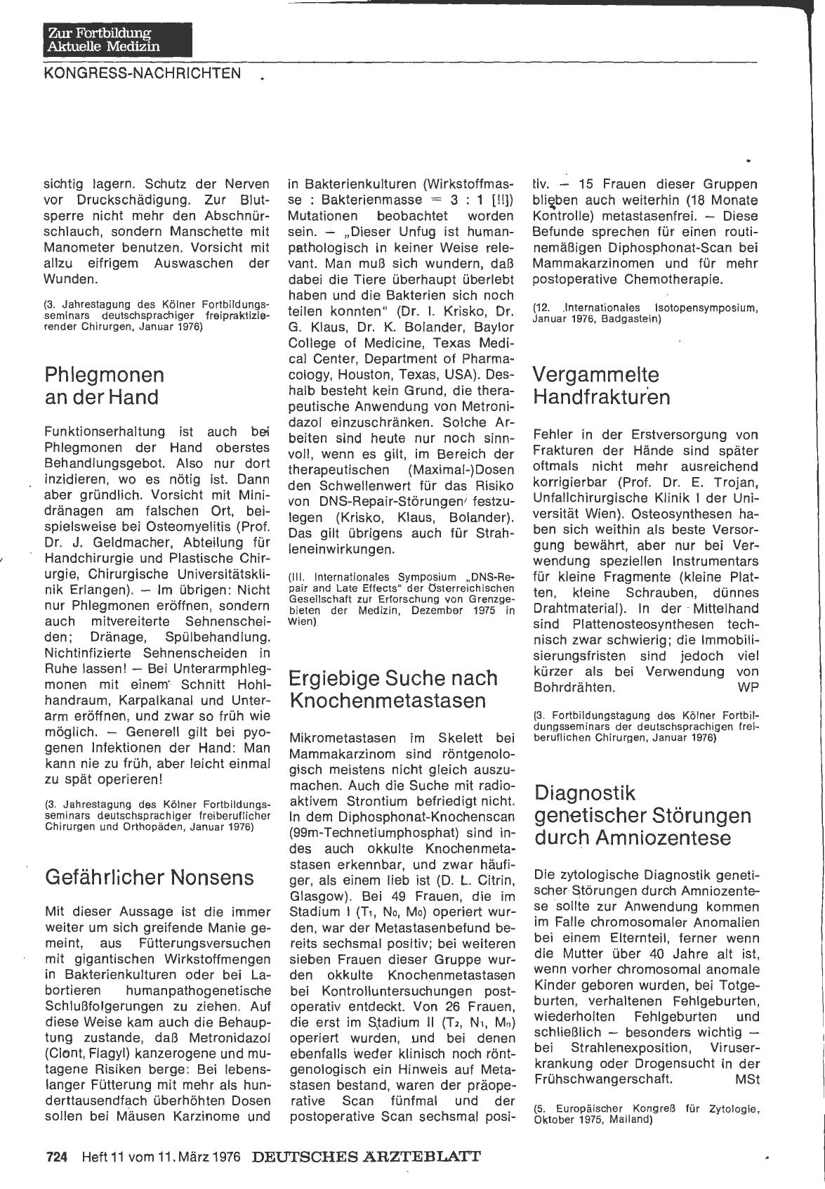 Vorschauseite 1: Ergiebige Suche nach Knochenmetastasen