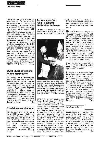 Vorschauseite 1: Ersatzkasse umbenannt
