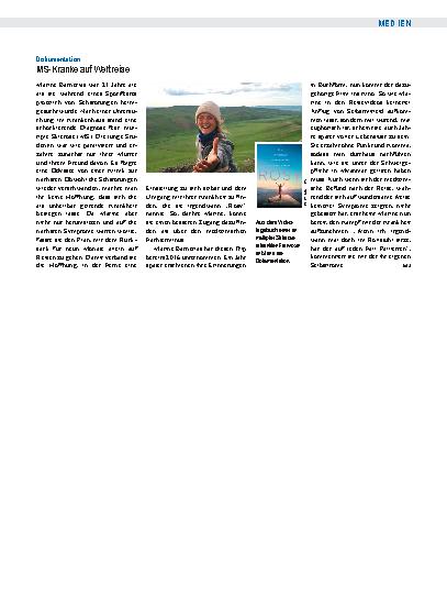 Vorschauseite 1: Dokumentation: MS-Kranke auf Weltreise