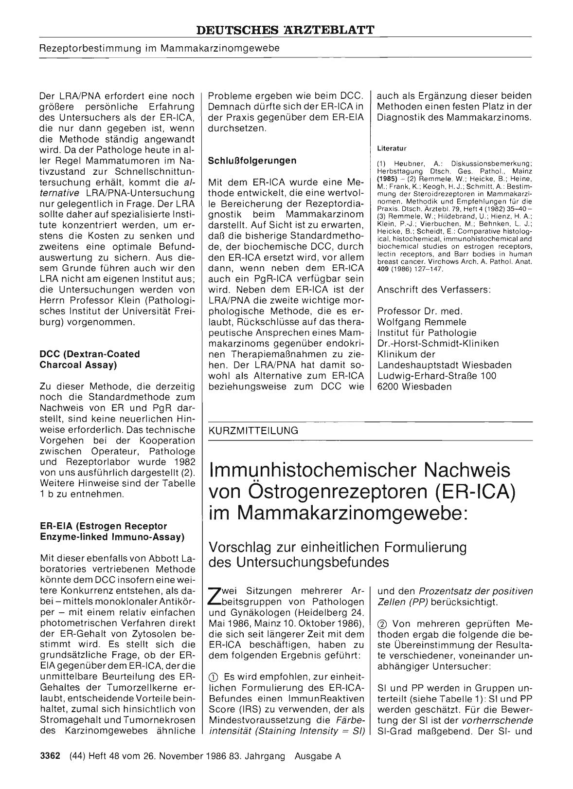 Vorschauseite 1: Immunhistochemischer Nachweis von Östrogenrezeptoren (ER-ICA) im Mammakarzinomgewebe: