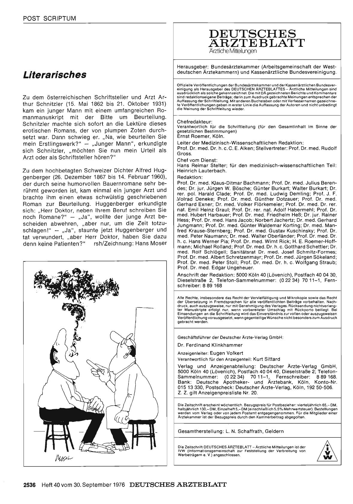 Vorschauseite 1: Literarisches