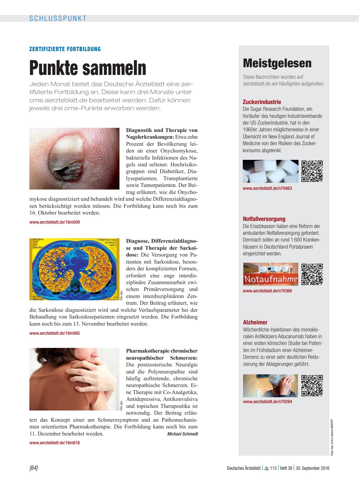 Vorschauseite 1: Zertifizierte Fortbildung: Punkte sammeln