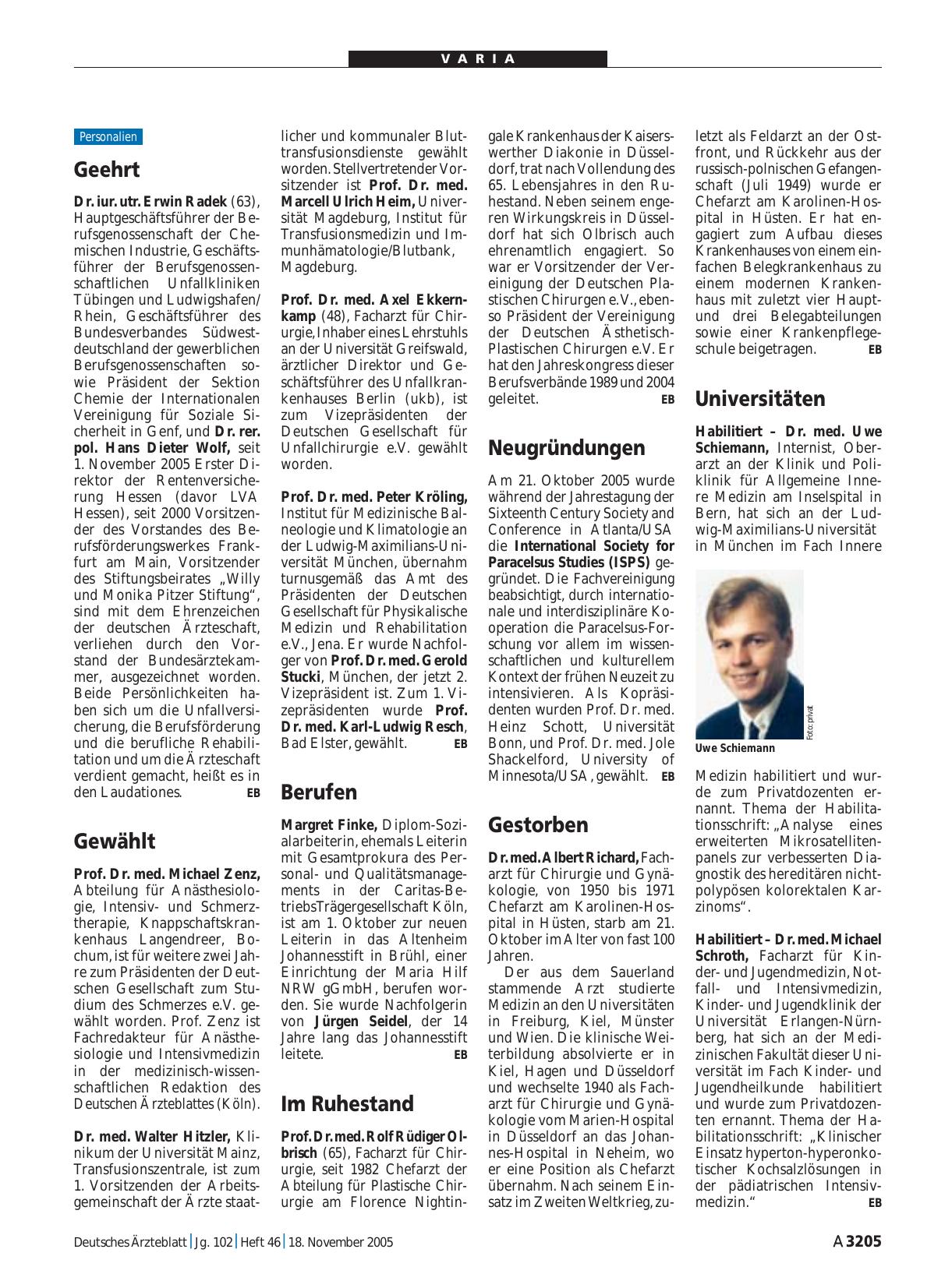 Vorschauseite 1: Gestorben