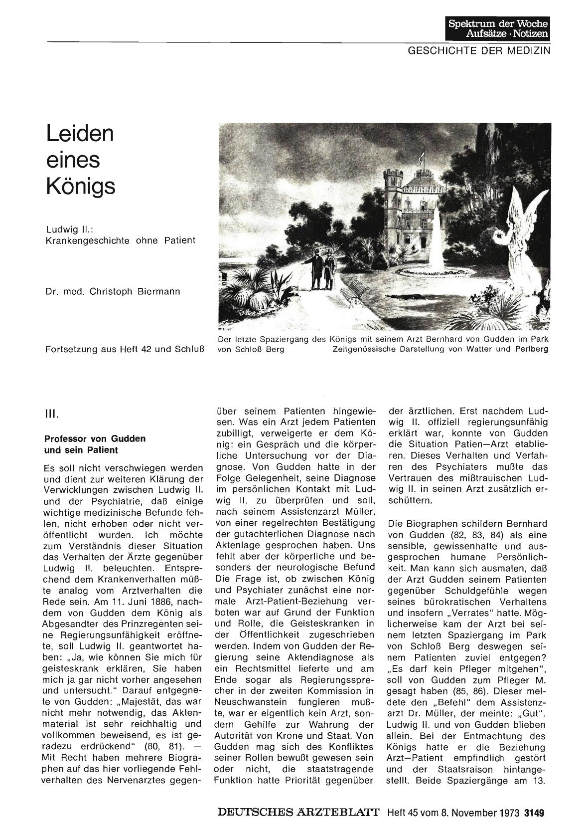 Vorschauseite 1: Leiden eines Königs