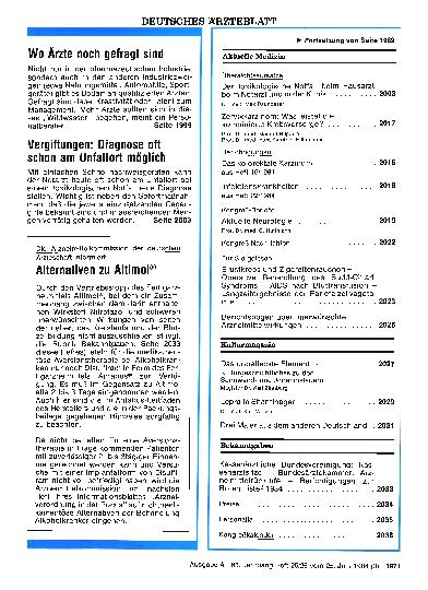 Vorschauseite 1: Alternativen zu Altimol®