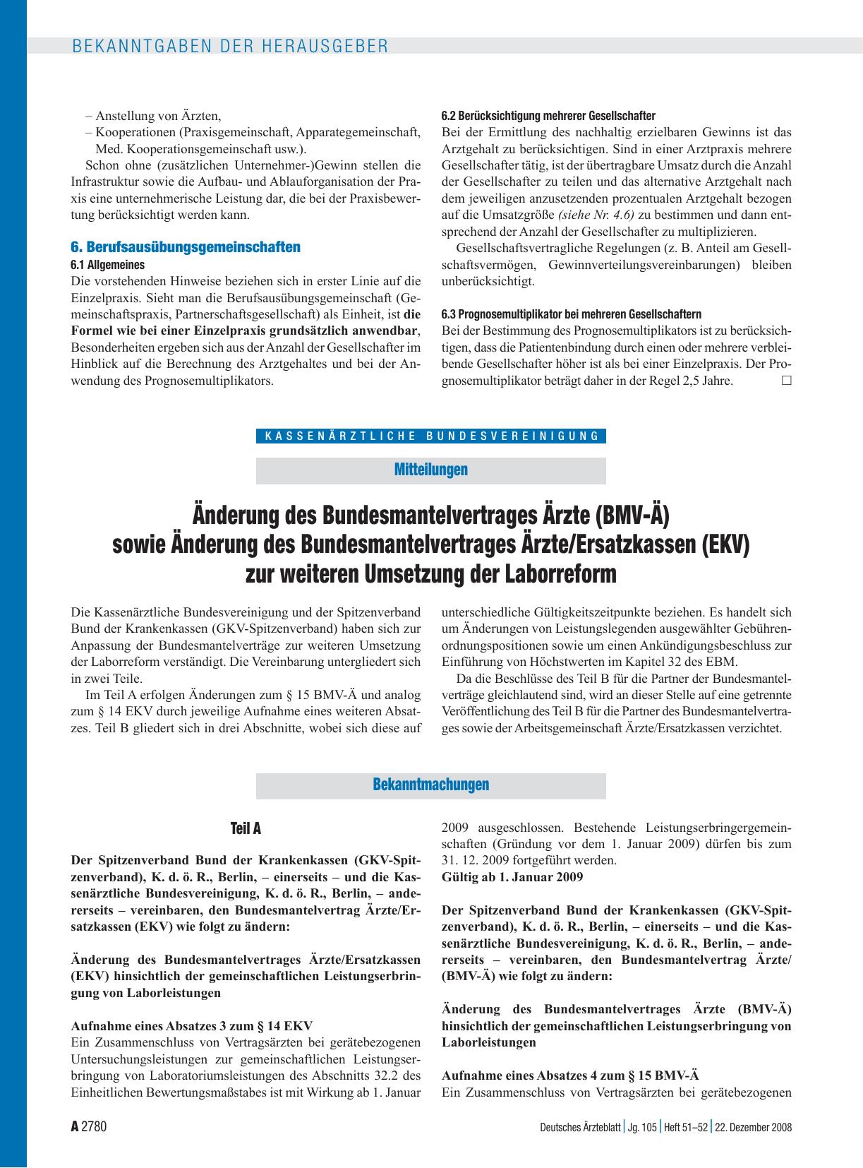 Vorschauseite 1: Bekanntmachungen