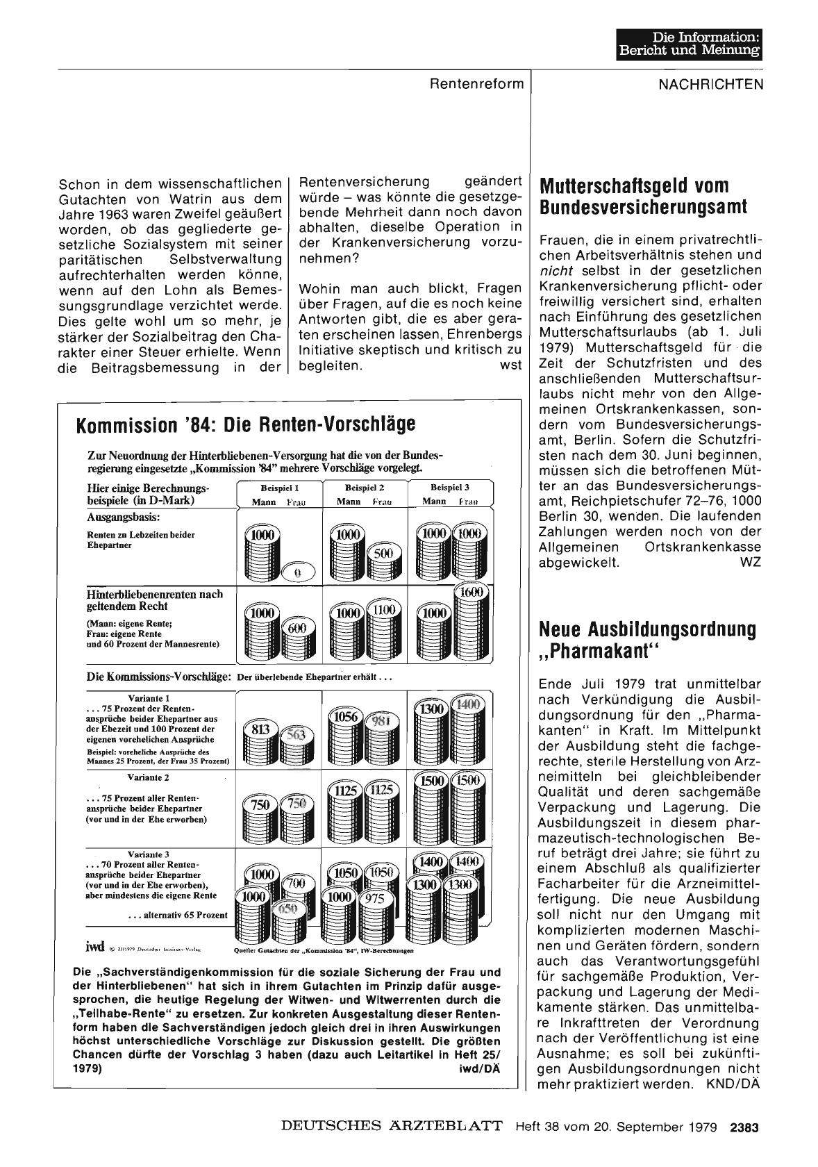 Vorschauseite 1: Neue Ausbildungsordnung „Pharmakant“