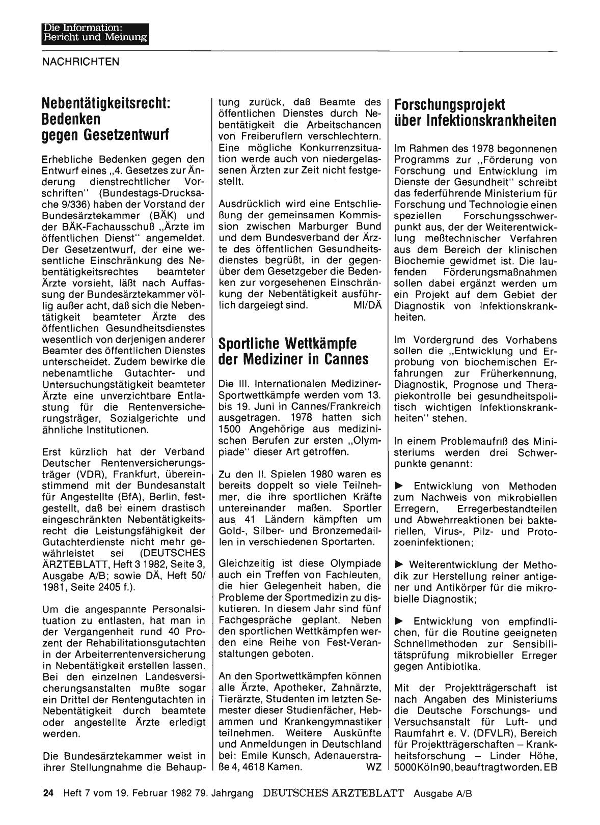 Vorschauseite 1: Nebentätigkeitsrecht Bedenken gegen Gesetzentwurf