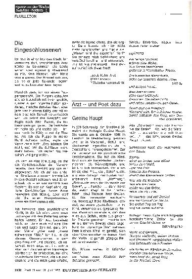 Vorschauseite 1: Die Eingeschlossenen