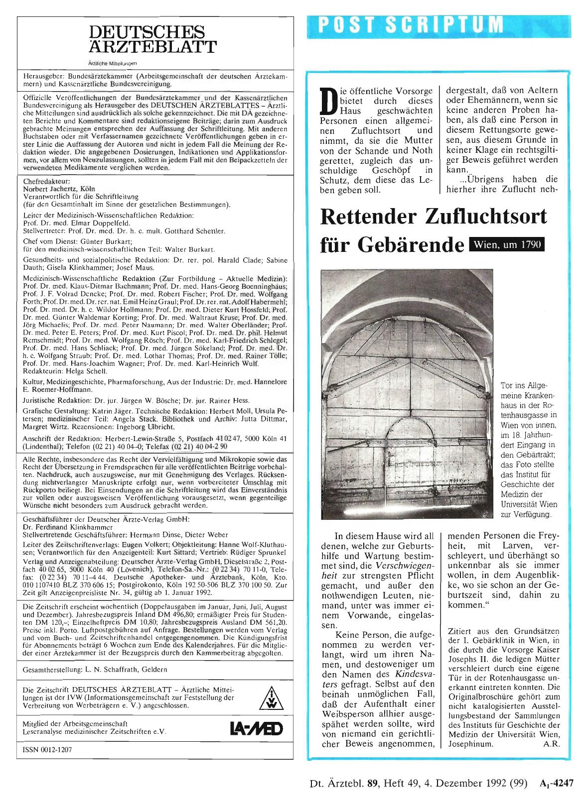 Vorschauseite 1: Rettender Zufluchtsort für Gebärende: Wien, um 1790