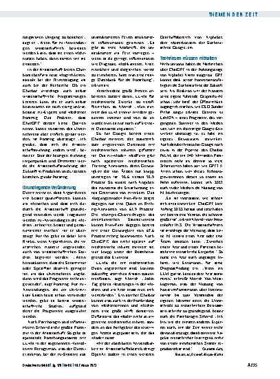 Vorschauseite 5: ChatGPT: Noch kein Allheilmittel