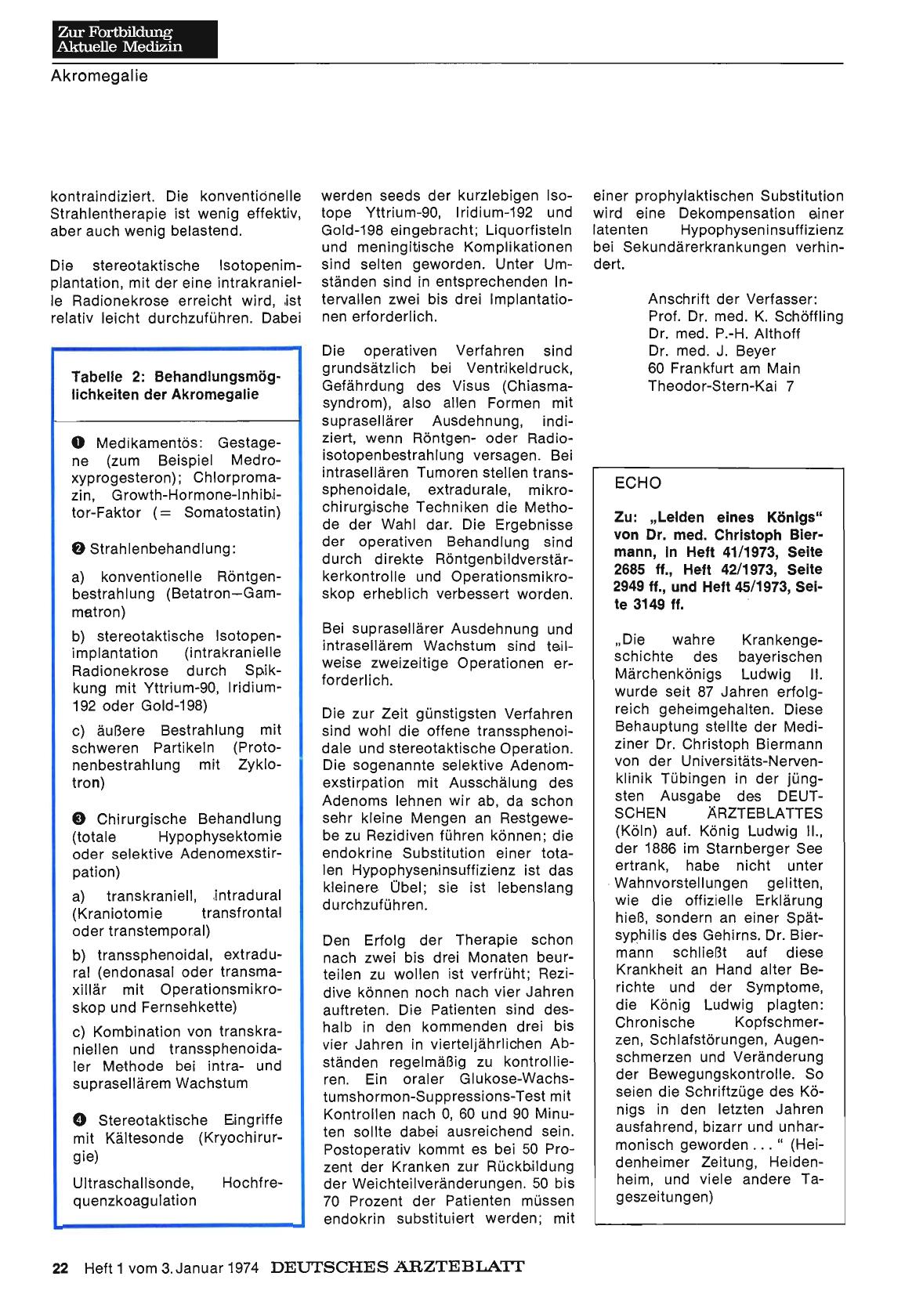Vorschauseite 1: Echo