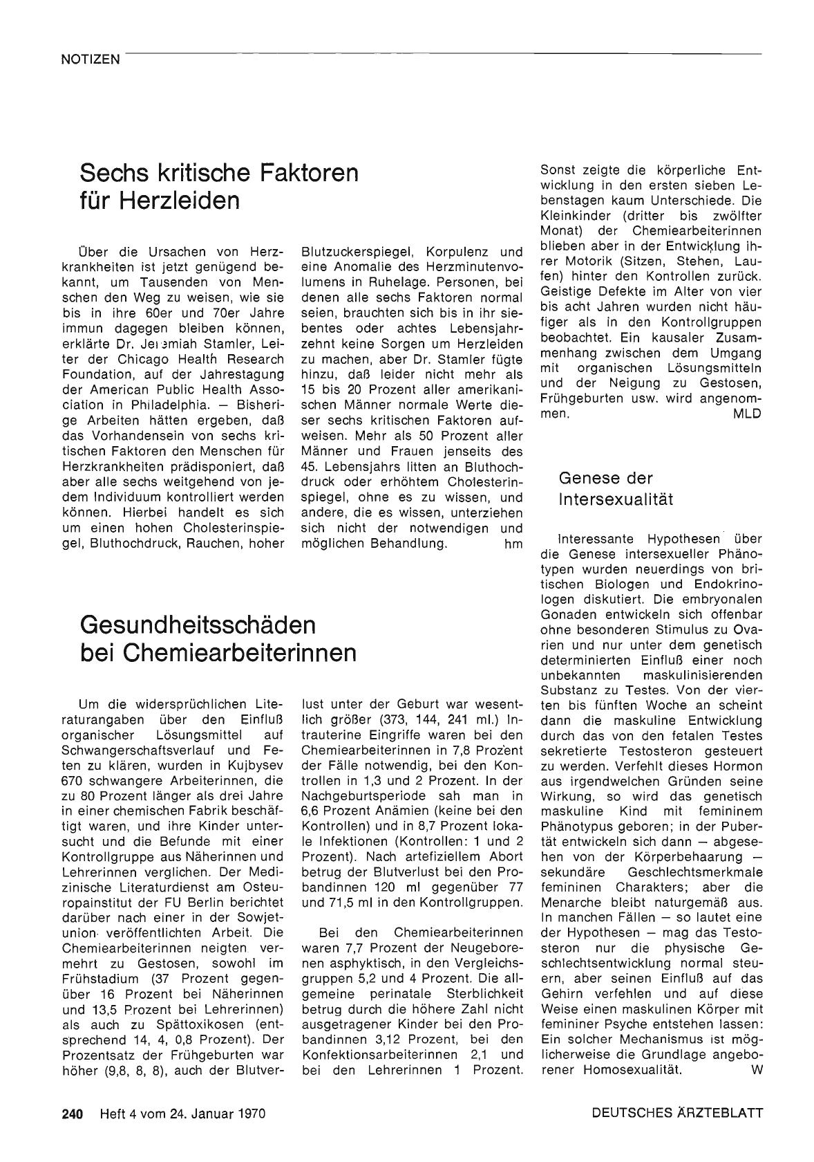 Vorschauseite 1: Gesundheitsschäden bei Chemiearbeiterinnen