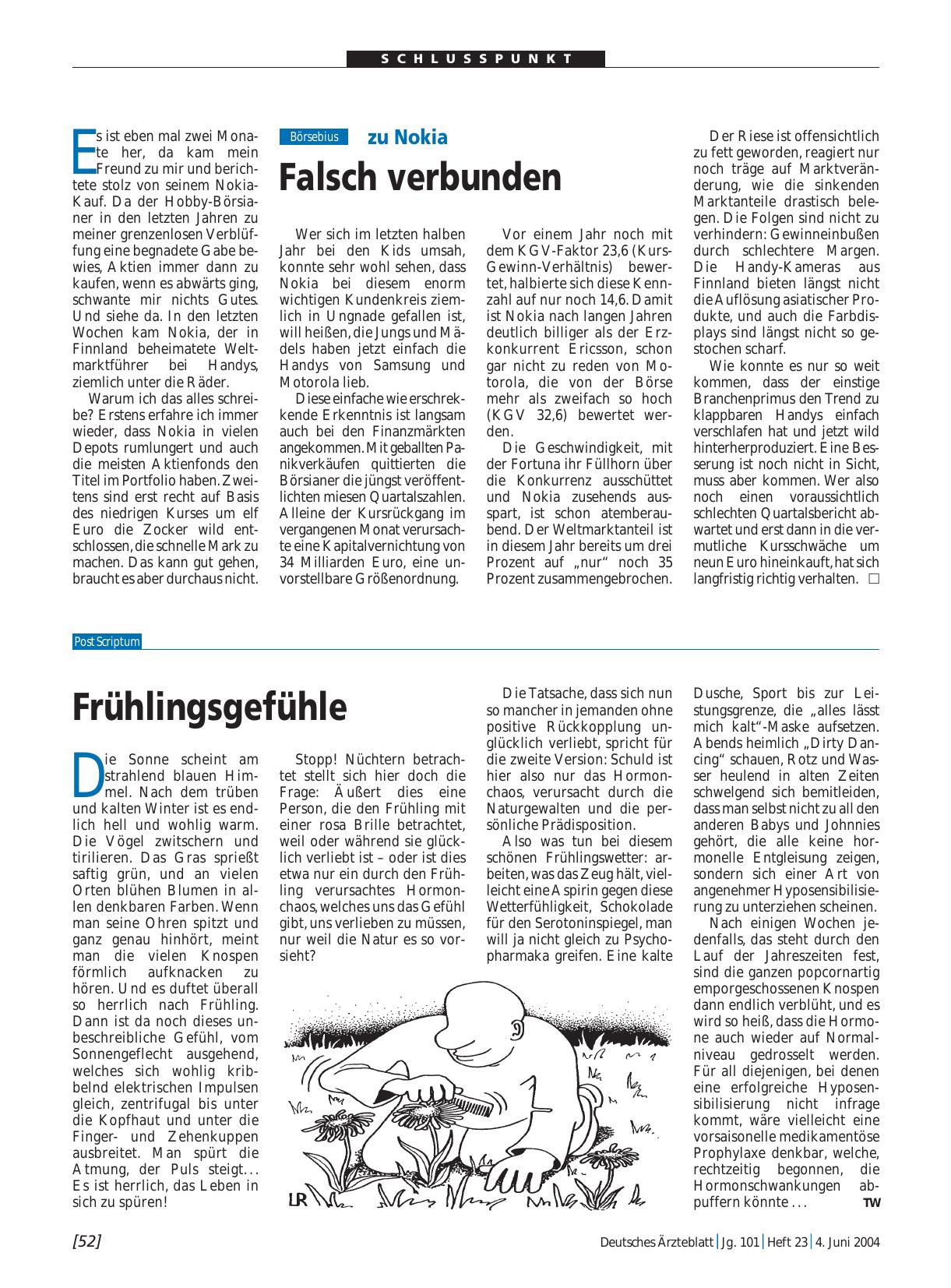 Vorschauseite 1: zu Nokia: Falsch verbunden