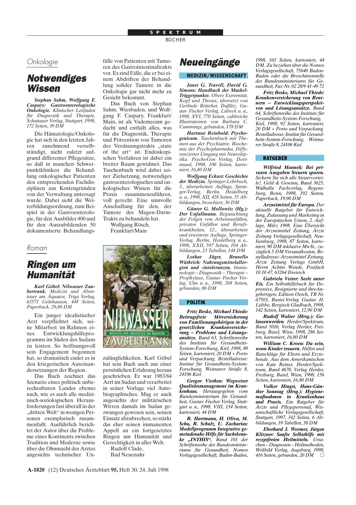Vorschauseite 1: Nilwasser Zaubertrank