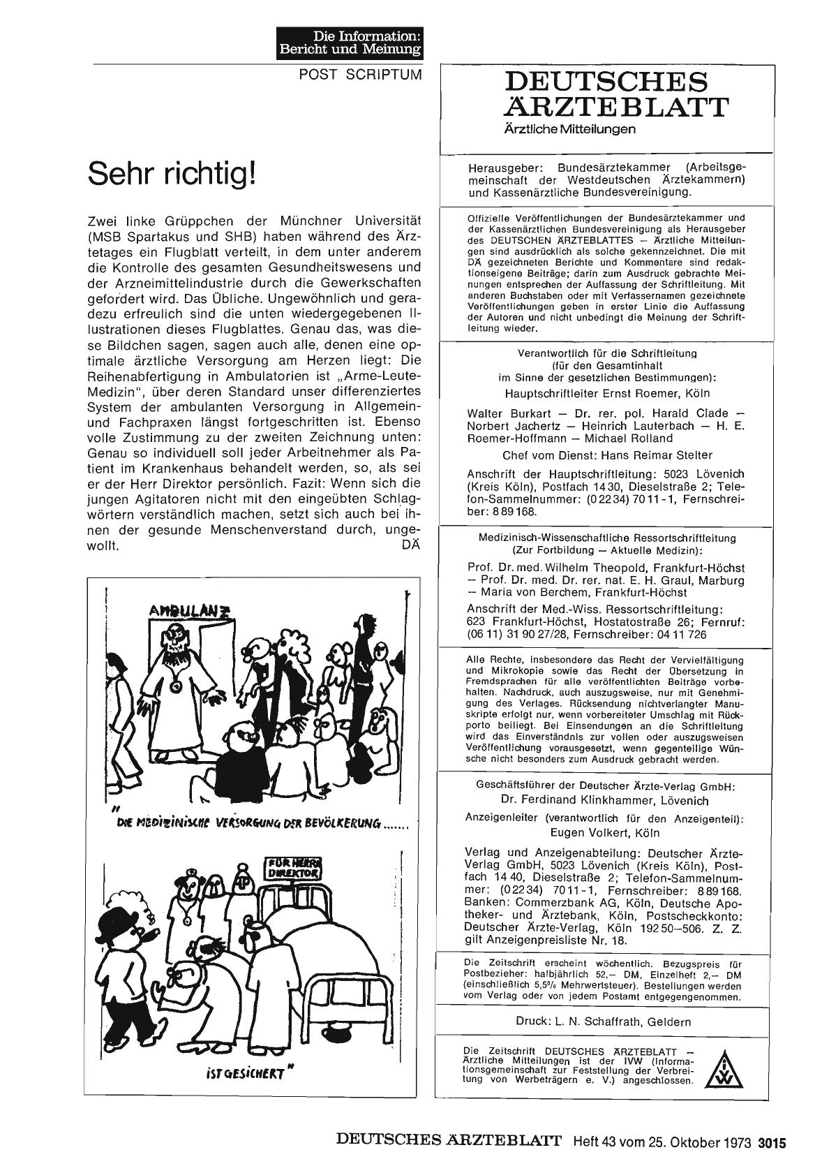Vorschauseite 1: Sehr richtig!