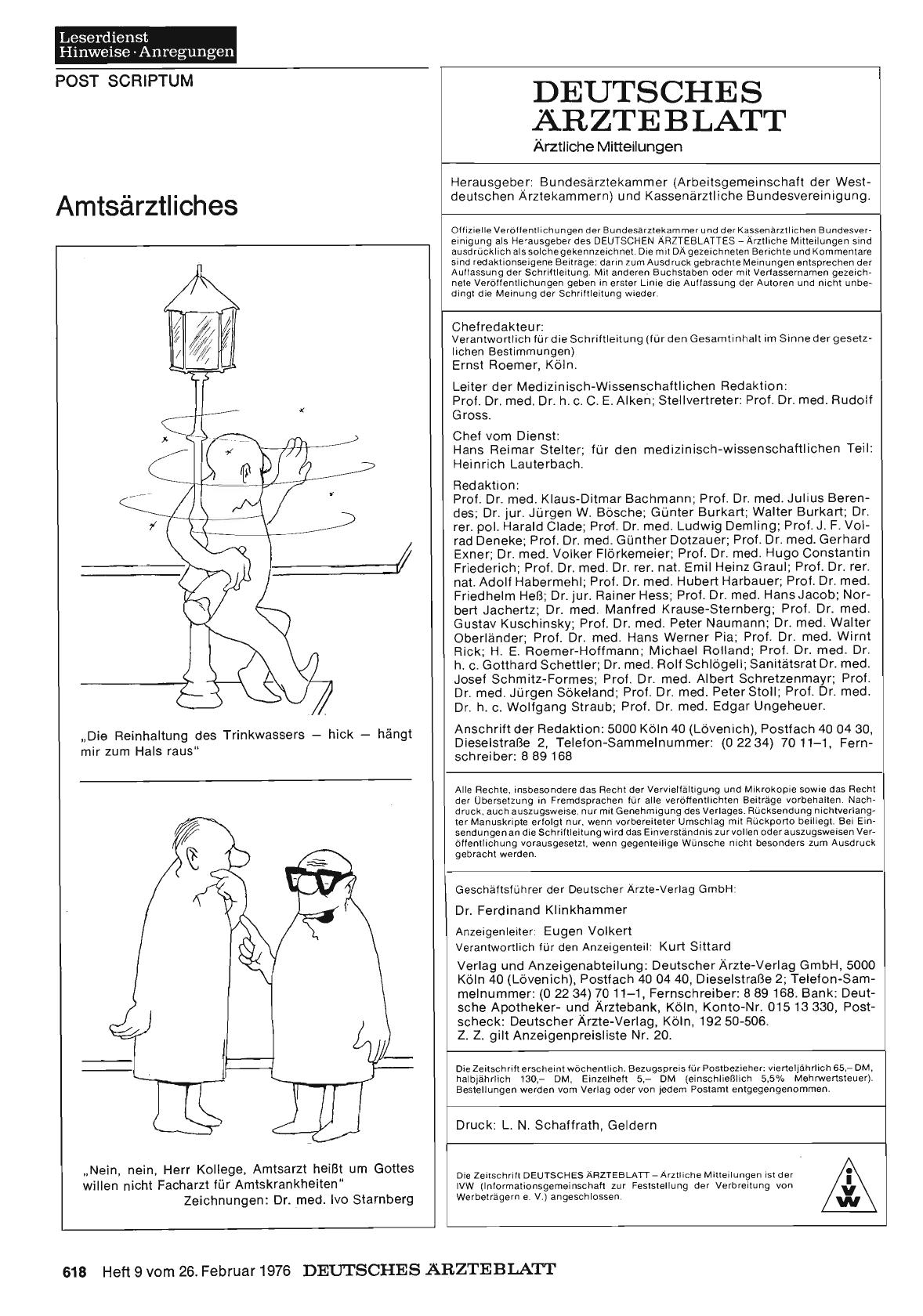 Vorschauseite 1: Amtsärztliches