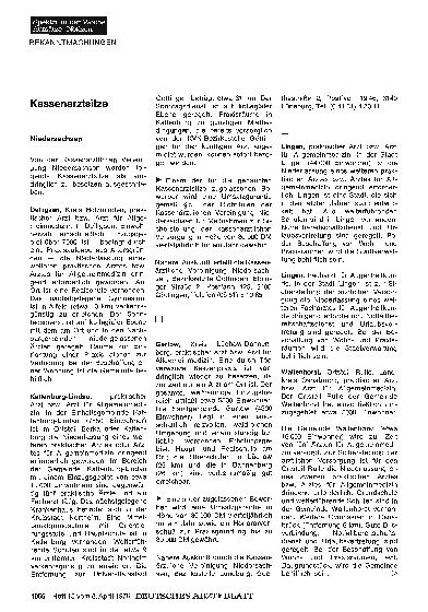 Vorschauseite 1: Kassenarztsitze