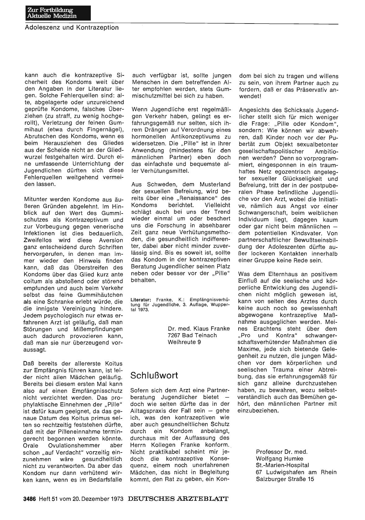 Vorschauseite 1: Schlußwort