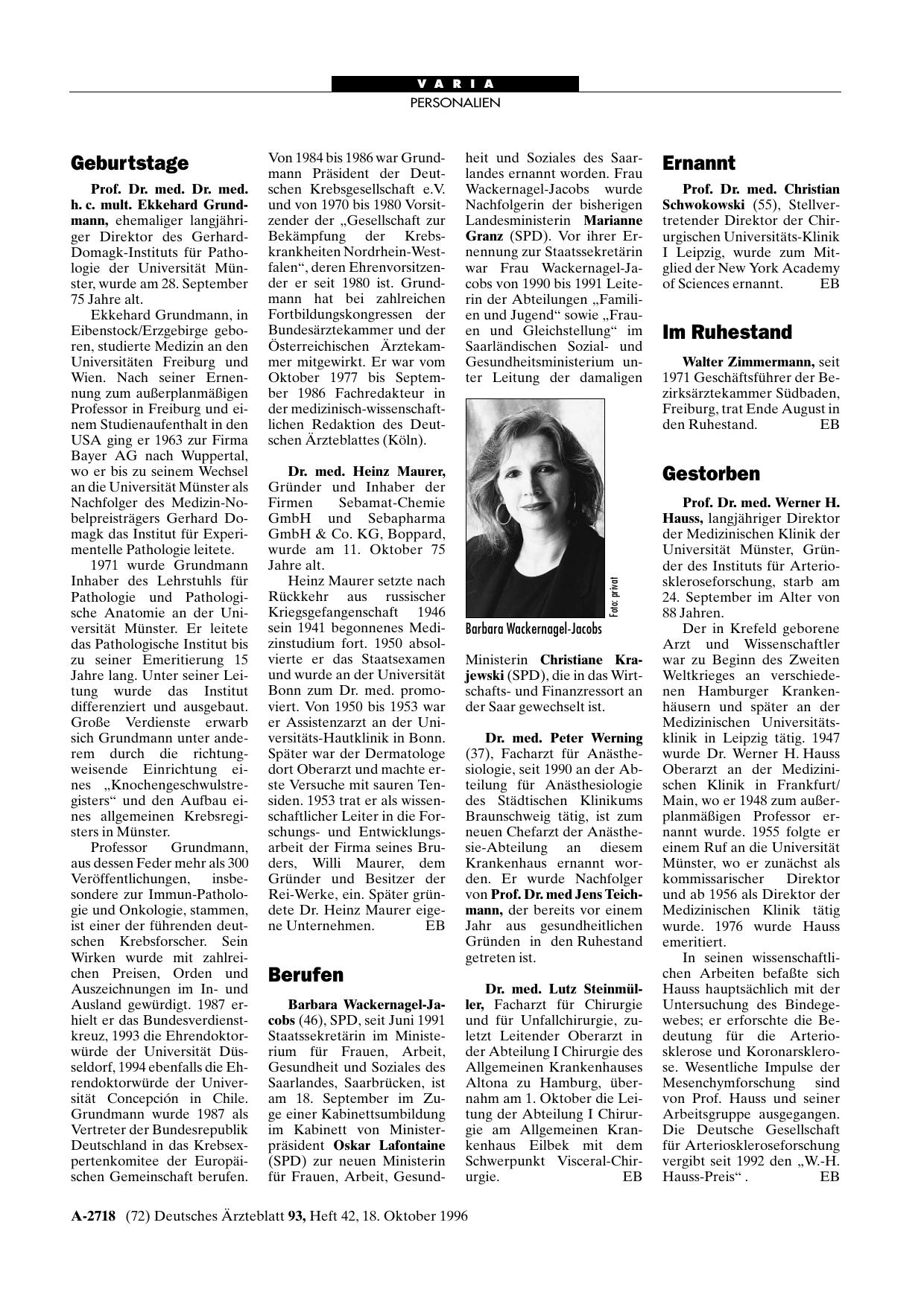 Vorschauseite 1: Gestorben