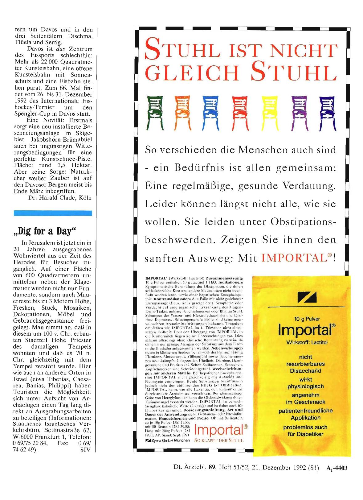 Vorschauseite 1: „Dig for a Day“