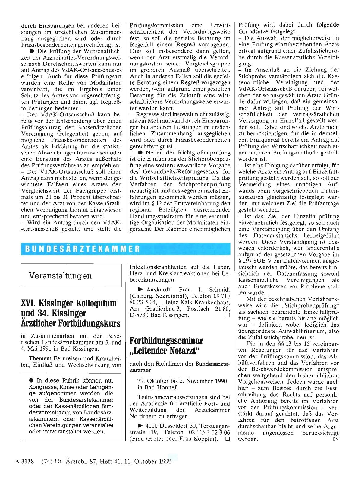 Vorschauseite 1: Veranstaltungen