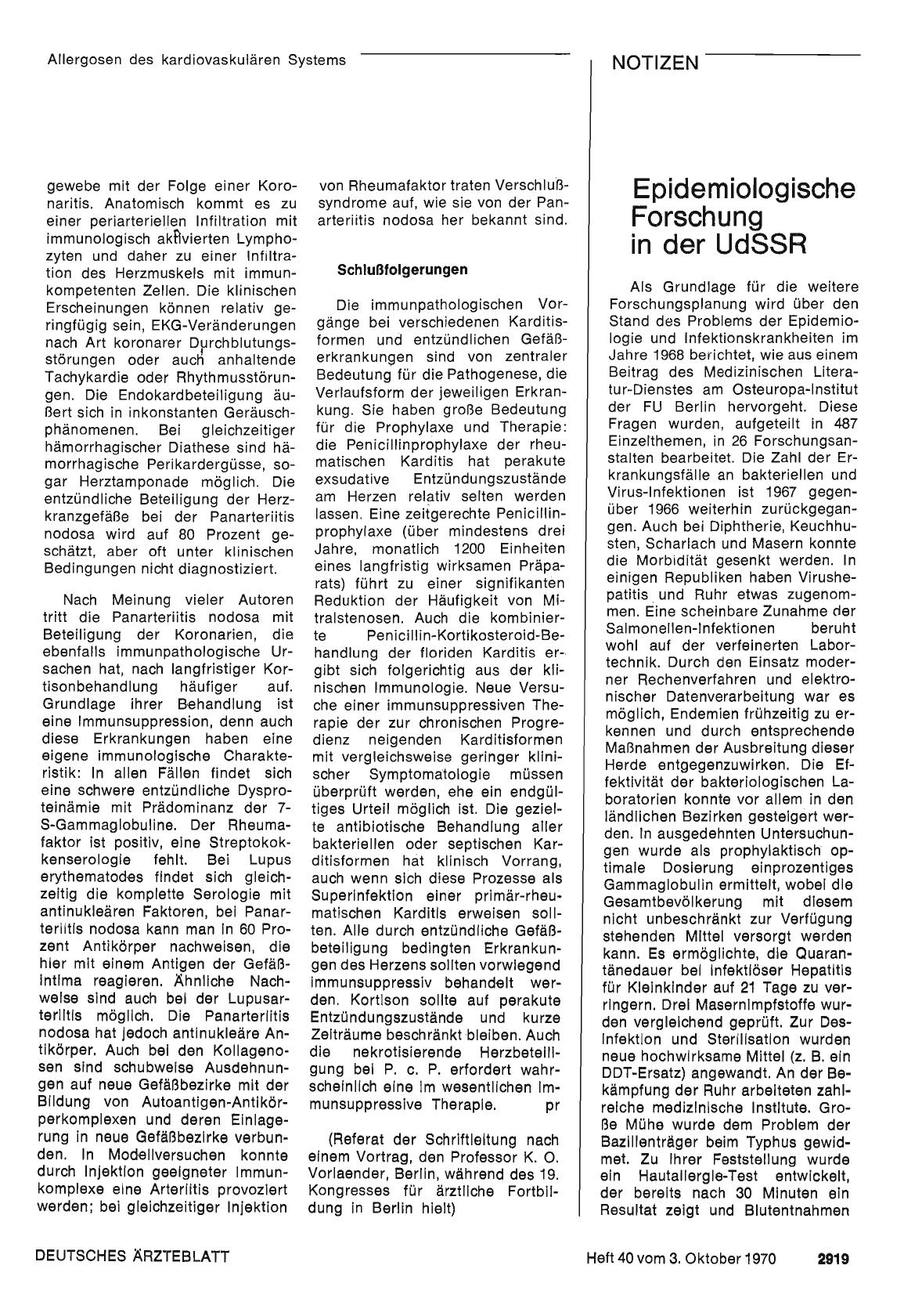 Vorschauseite 1: Epidemiologische Forschung in der UdSSR